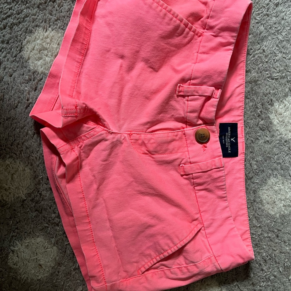 American Eagle shorts - size 0 - pink color!